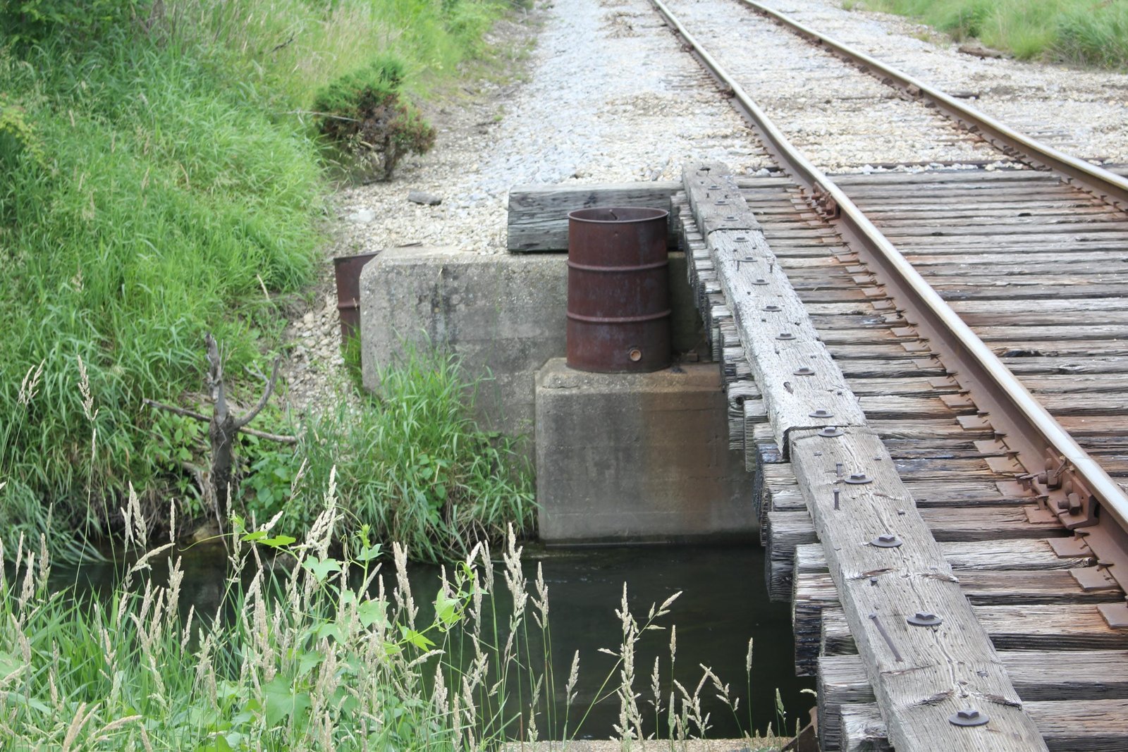 West abutment